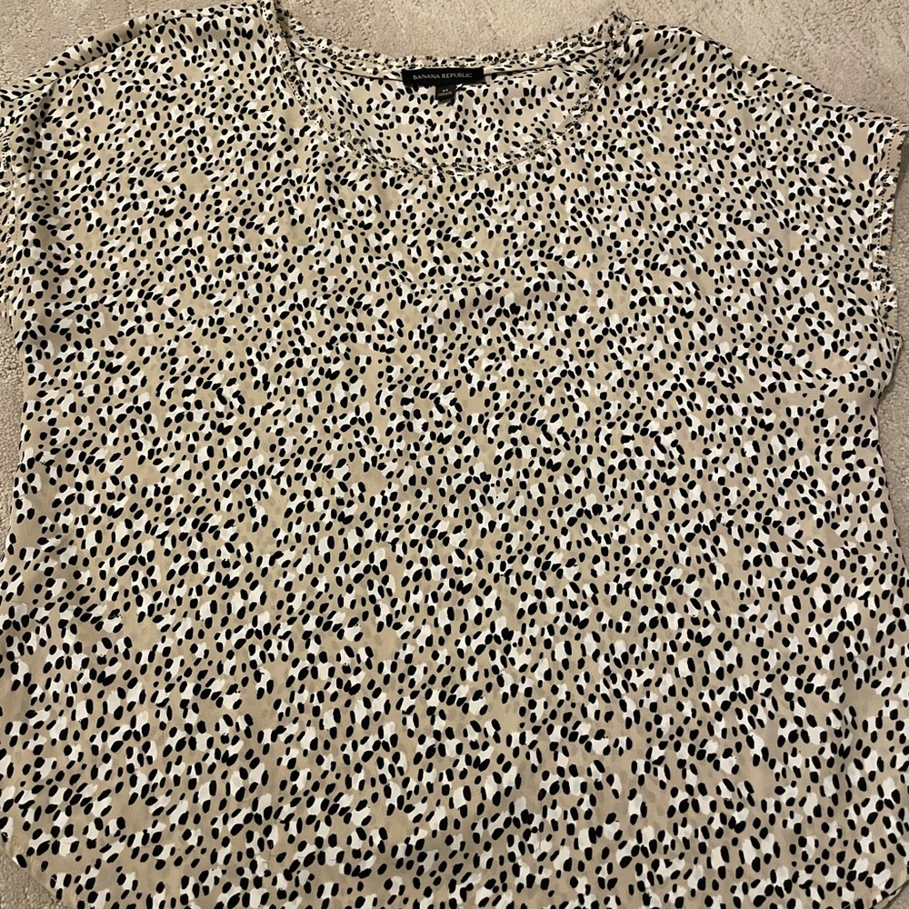 Banana Republic Short Sleeve Blouse